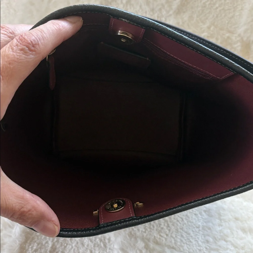 Coach Black Bucket Bag - Picture 2 of 11